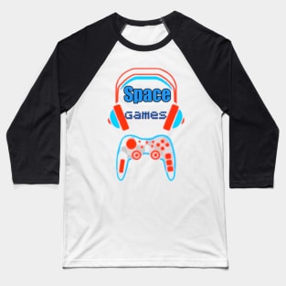 Space Games Baseball T-Shirt